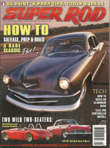 SUPER ROD 2009 MAY - ALUMINUM DASH, 98 PAINT TIPS, V8 AUSTIN HEALEY